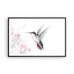 Plakát v černém rámu - Mávání - 91x61 cm