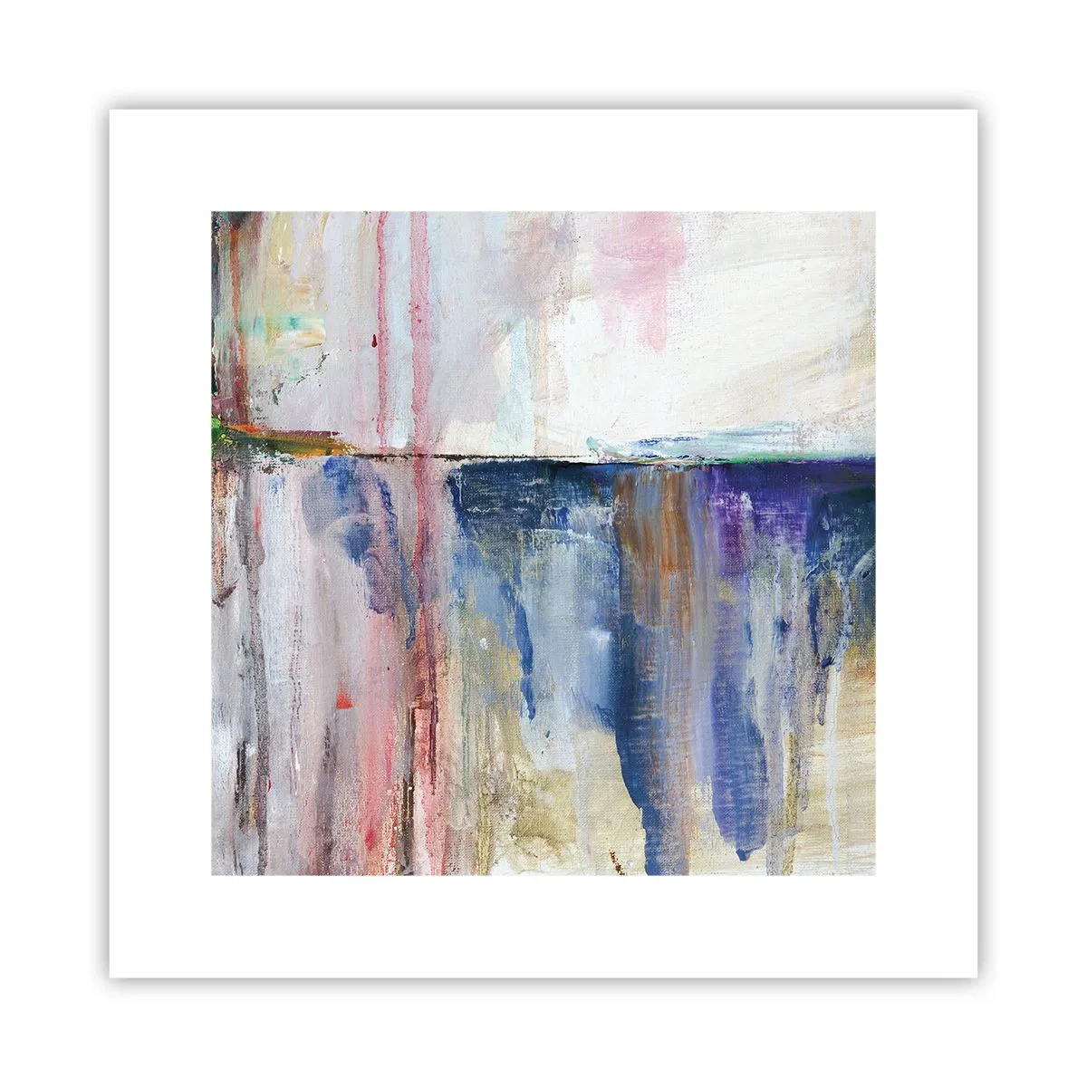 Plakát - Barevné dojmy a asociace - 30x30 cm
