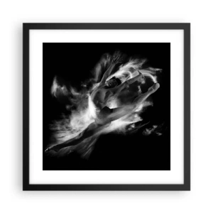 Plakát v černém rámu - Zastaven za letu - 40x40 cm