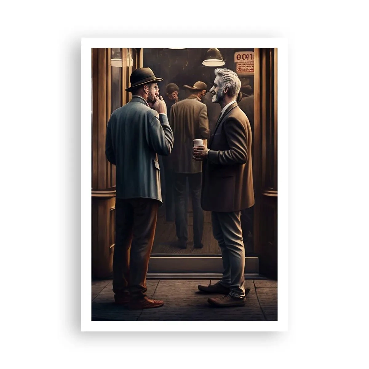 Plakát - Dobrá chvíle dne - 70x100 cm