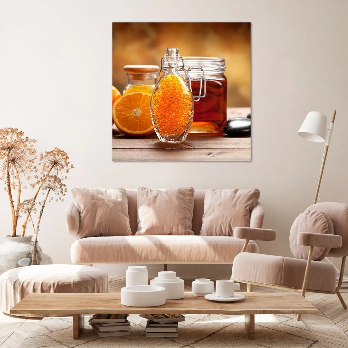 Obraz na plátně - Sluneční chutě a aromata - 70x70 cm