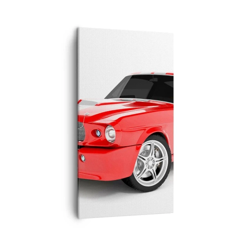 Obraz na plátně - Mustang rychlý jako vítr - 45x80 cm