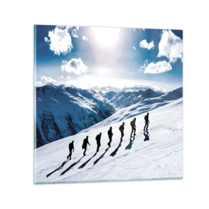 Obraz na skle - Tým dobývatelů - 60x60 cm
