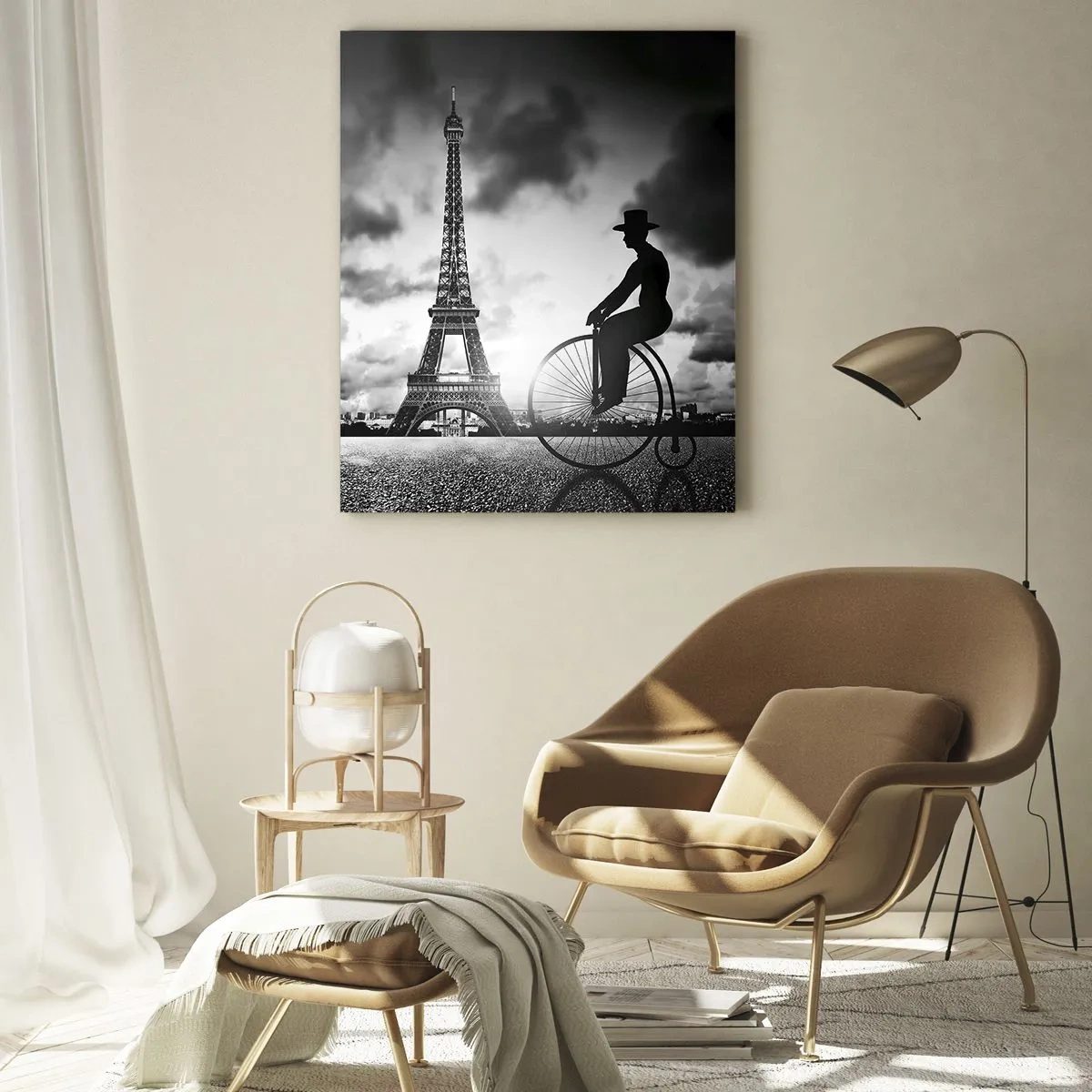 Obraz na skle - Touha po Belle Epoque - 50x70 cm