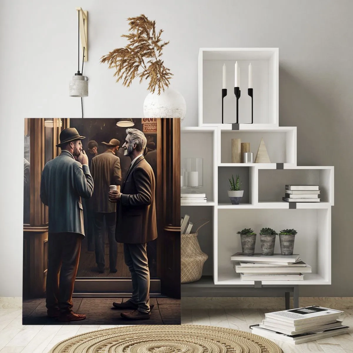 Obraz na skle - Dobrá chvíle dne - 80x120 cm