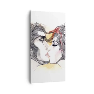 Obraz na plátně - Svět neexistuje - 65x120 cm