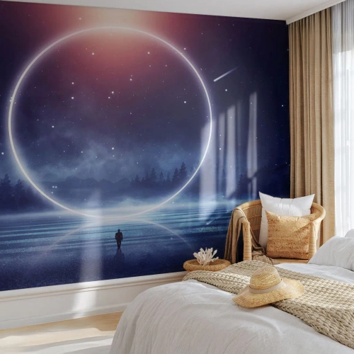 Fototapeta na míru Premium Canvas - Už jsou tady… - Fantazie, Kosmos, Krajina