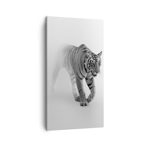 Obraz na plátně - Přikrčený v mlze - 45x80 cm