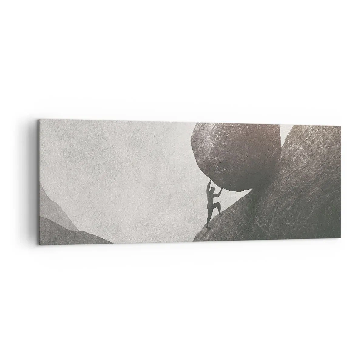 Obraz na plátně - Věřím, proti vší naději - 140x50 cm