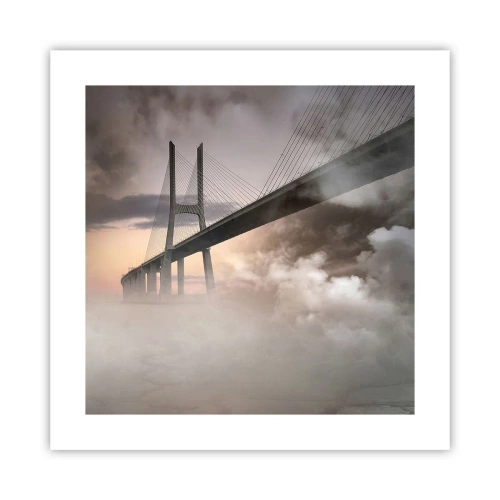 Plakát - U řeky, která není - 40x40 cm