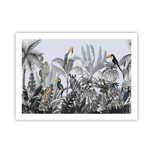 Plakát - Africká pohádka - 70x50 cm