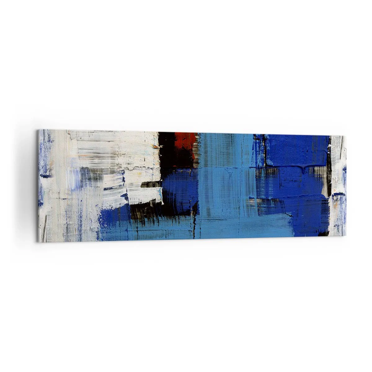 Obraz na plátně - Tajemství modré - 160x50 cm