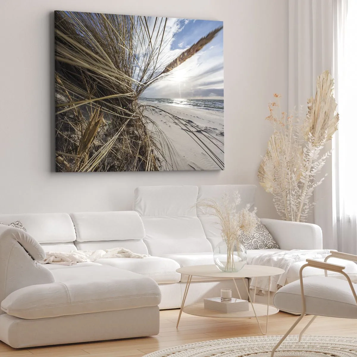 Obraz na plátně - Setkání živlů - 70x50 cm