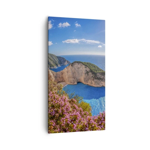 Obraz na plátně - Moje velké řecké prázdniny - 55x100 cm