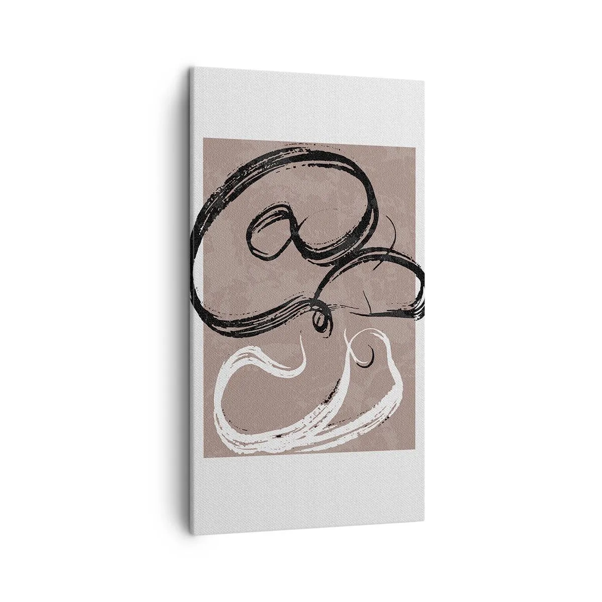 Obraz na plátně - Kompozice – hledání úplnosti - 45x80 cm