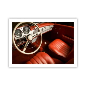 Plakát - Luxus ve stylu vintage - 70x50 cm