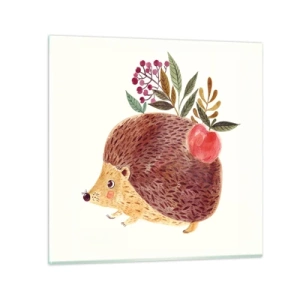 Obraz na skle - A už mě máš rád - 50x50 cm