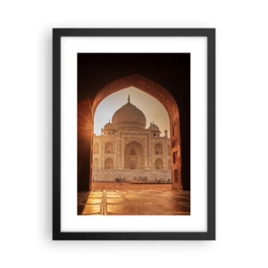 Plakát v černém rámu - Památník nadpozemské lásky - 30x40 cm