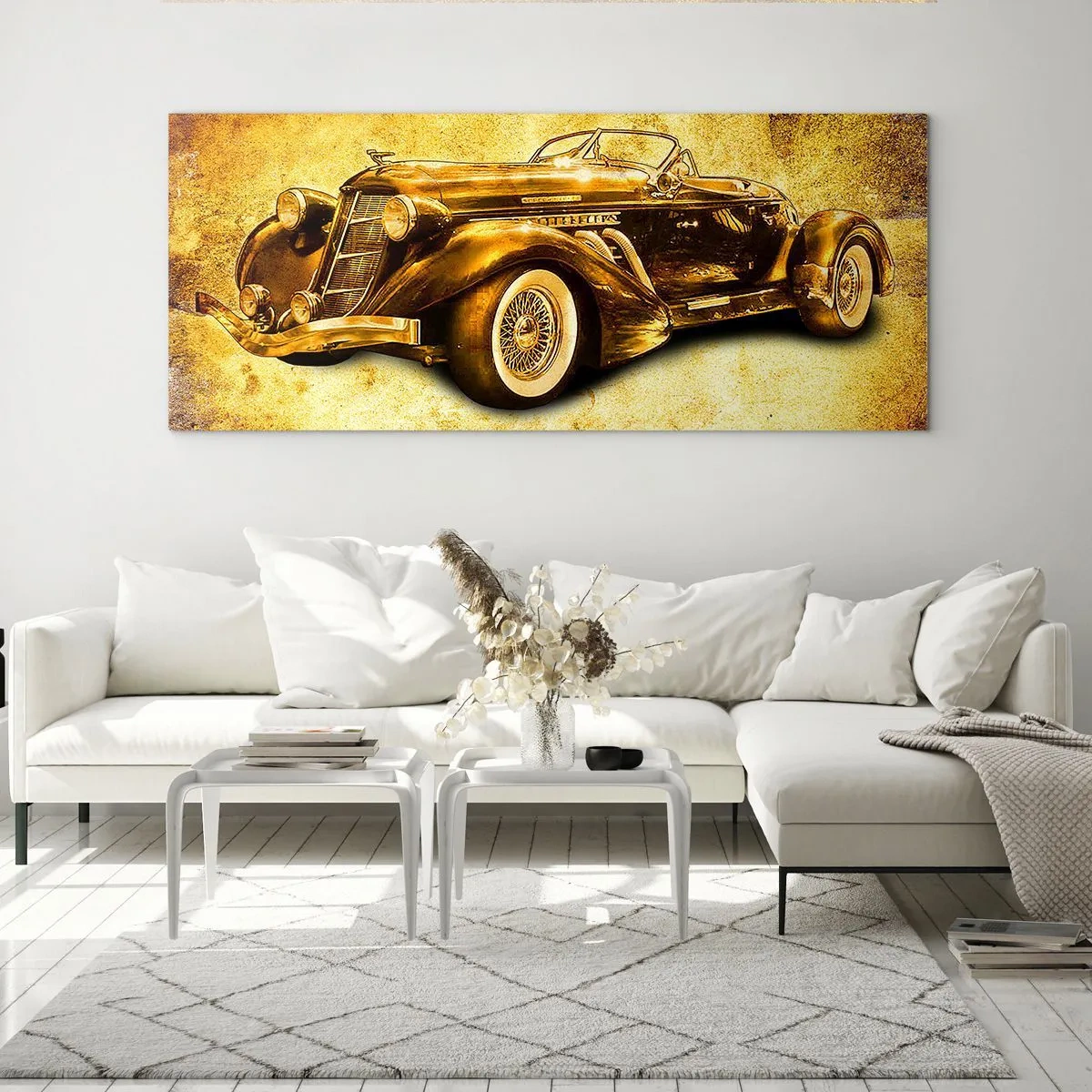 Obraz na skle - Elita elit - 160x50 cm