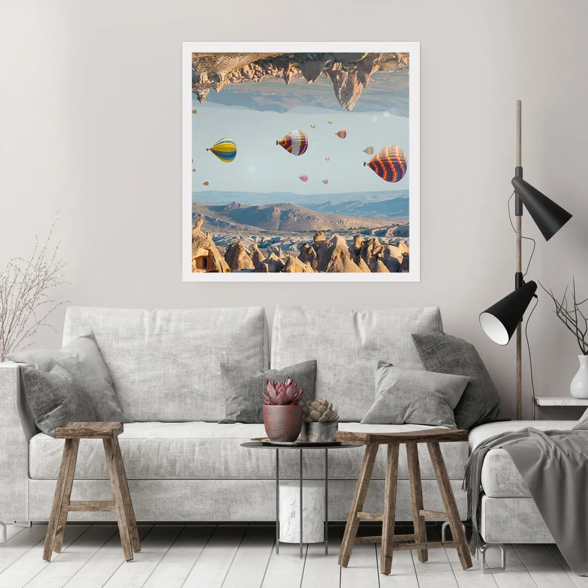 Plakát - Zde je možné vše - 60x60 cm