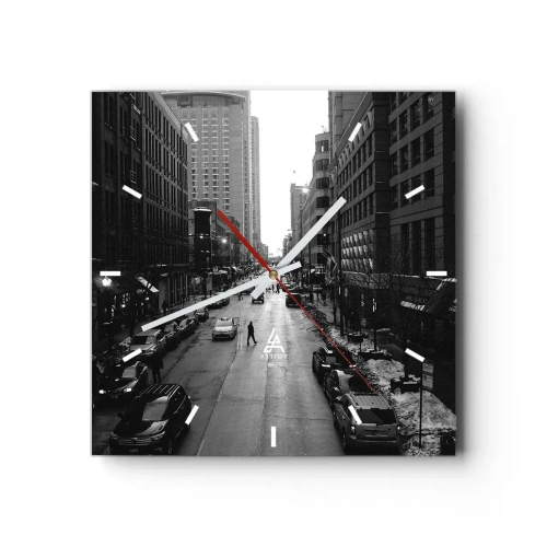 Nástěnné hodiny - Další den, jako každý jiný - 30x30 cm