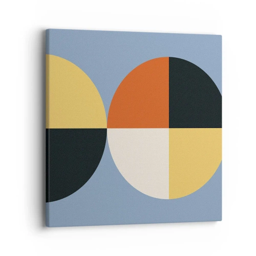 Obraz na plátně - Koukej a počítej - 40x40 cm