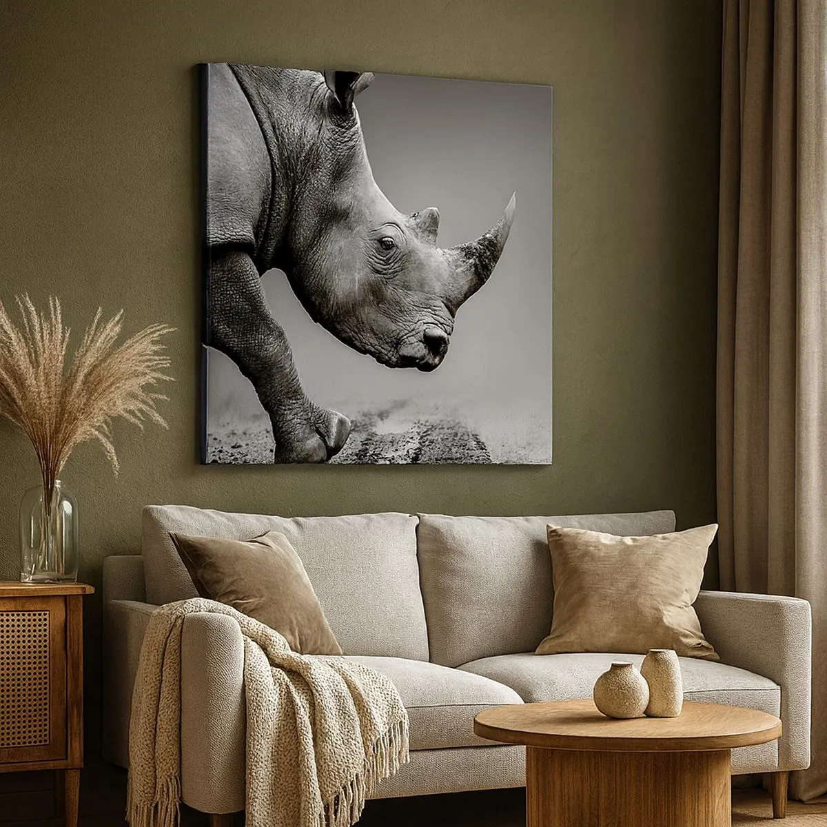 Obraz na plátně - Nezastavitelná síla - 30x30 cm