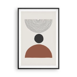 Plakát v černém rámu - V centru pozornosti - 61x91 cm