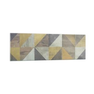 Obraz na skle - V úhlu trojúhelníku - 160x50 cm