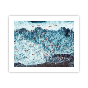 Plakát - Přímořský průvod - 50x40 cm