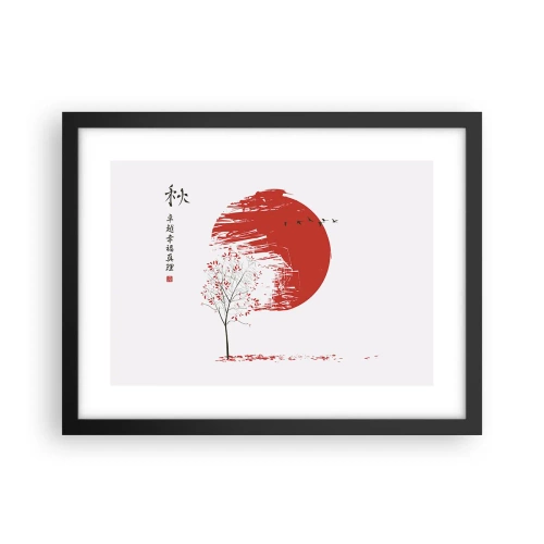 Plakát v černém rámu - Znáte tuto zemi? - 40x30 cm