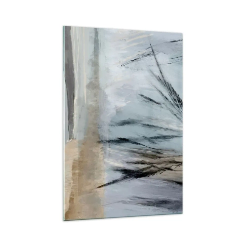 Obraz na skle - Zimní pole - 70x100 cm