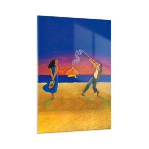 Obraz na skle - Více než hvězda z nebe - 50x70 cm