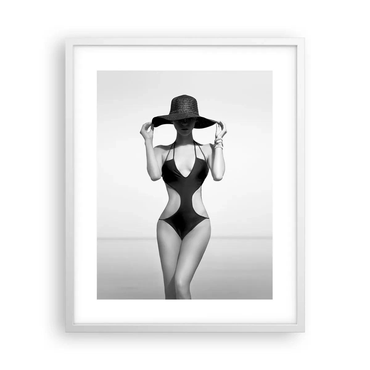 Plakát v bílém rámu - Jmenuji se: Elegance - 40x50 cm