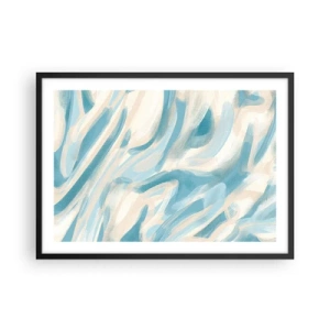 Plakát v černém rámu - Jarní závany - 70x50 cm