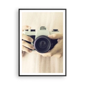 Plakát v černém rámu - Pro více informací… - 70x100 cm