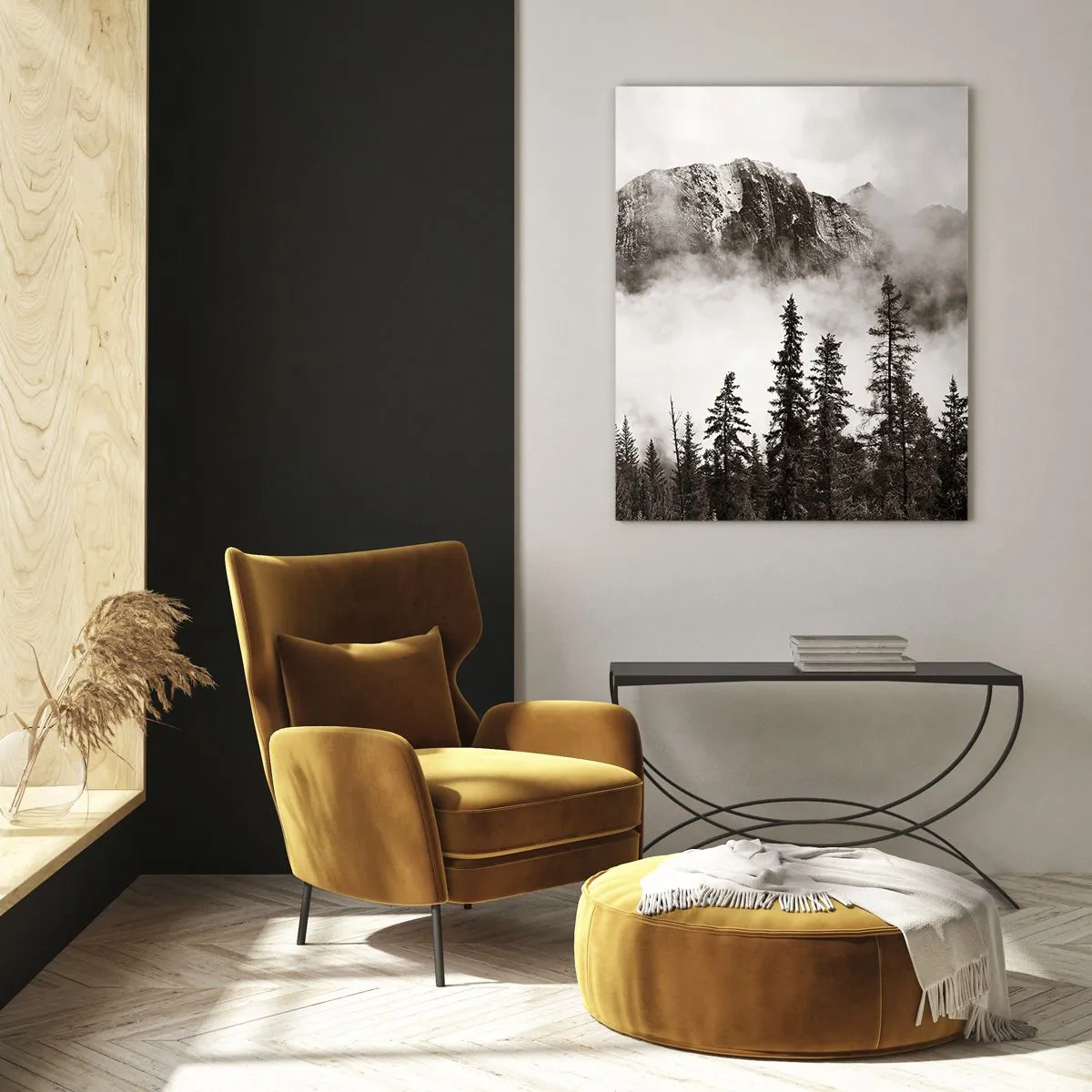Obraz na skle - Žulový panovník - 50x70 cm
