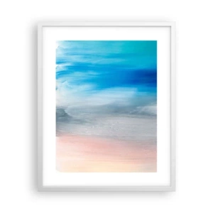 Plakát v bílém rámu - Živly: vzduch - 40x50 cm