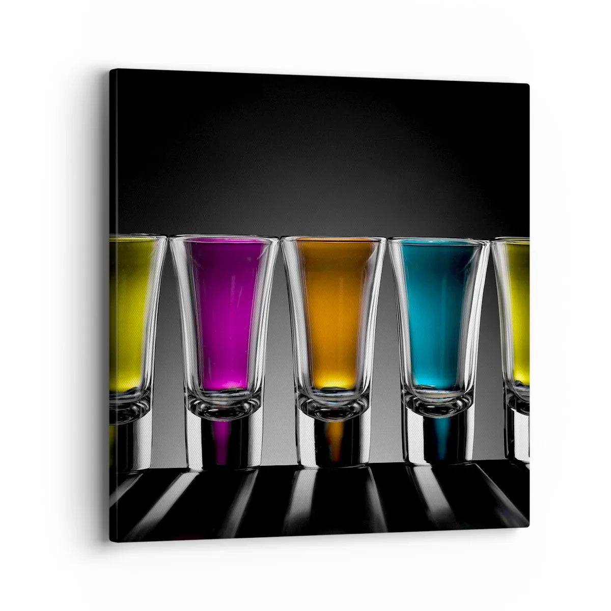 Obraz na plátně - Barvy radosti - 40x40 cm