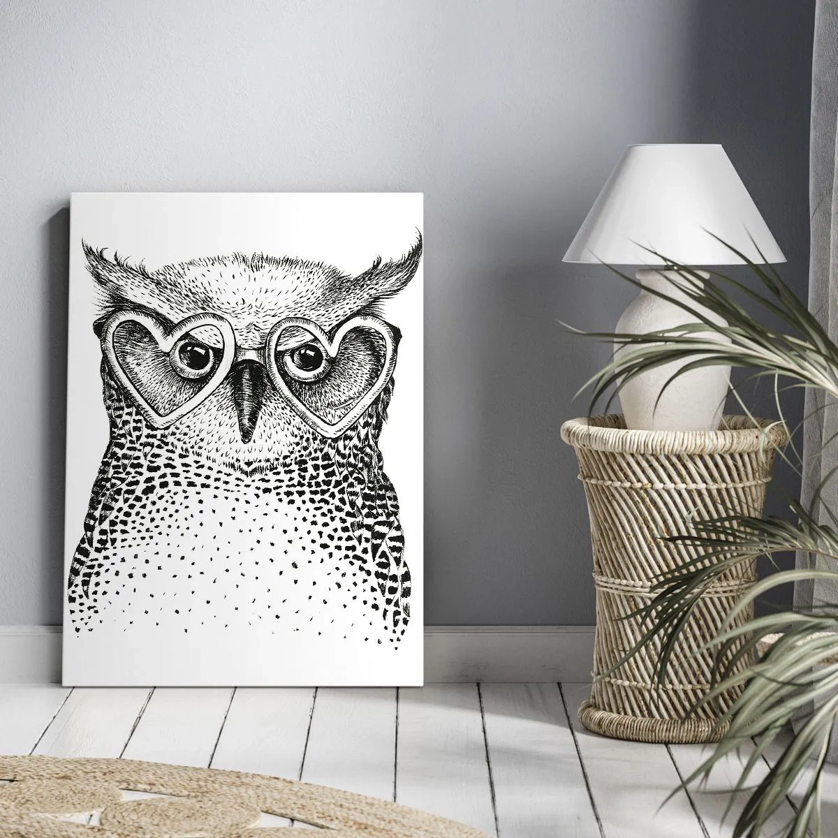 Obraz na plátně - Moudře a s láskou - 45x80 cm