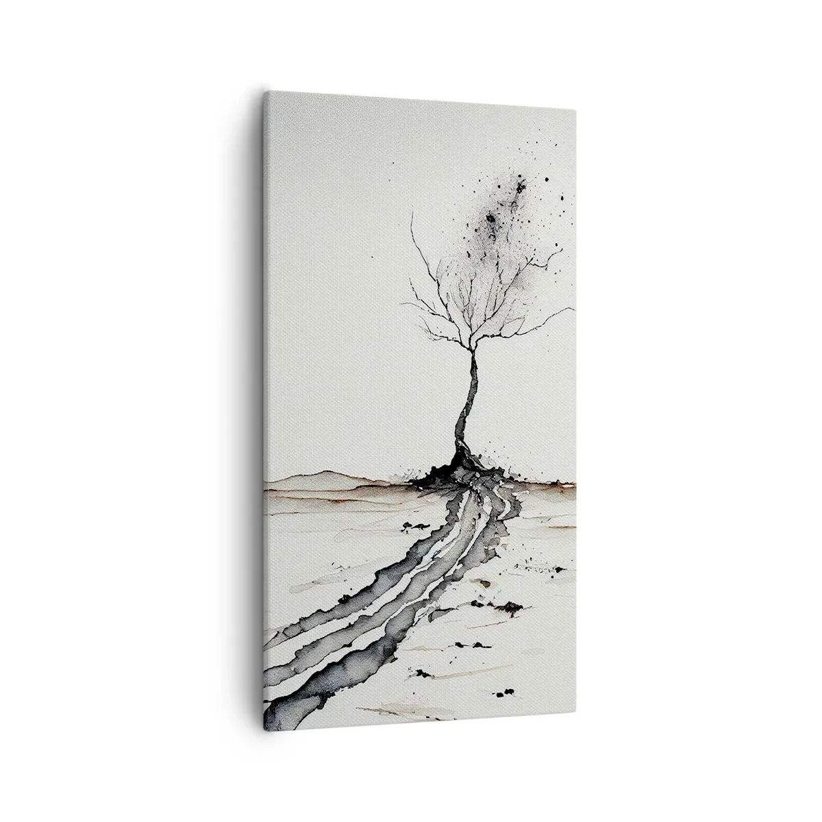 Obraz na plátně - Zimní melancholie - 55x100 cm