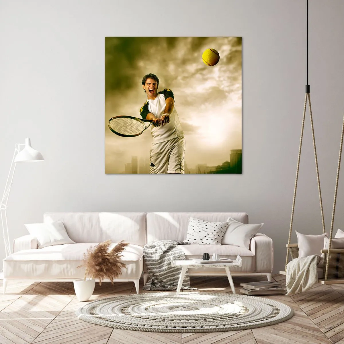 Obraz na plátně - Energie a radost - 70x70 cm