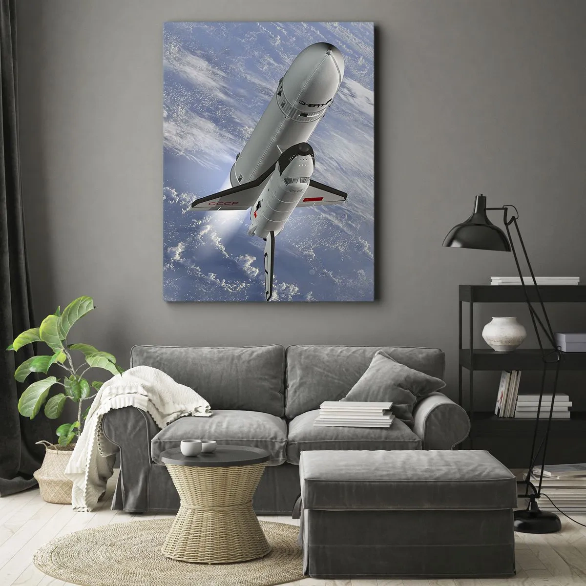 Obraz na plátně - Vesmírné nanebevstoupení - 80x120 cm