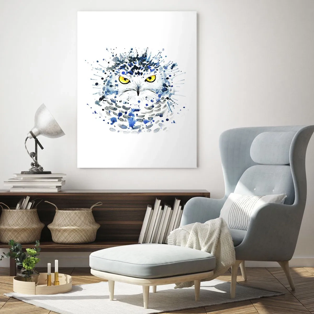 Obraz na skle - Přímo do očí - 50x70 cm