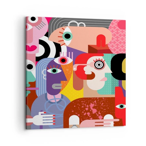 Obraz na plátně - My od pána Picassa - 60x60 cm