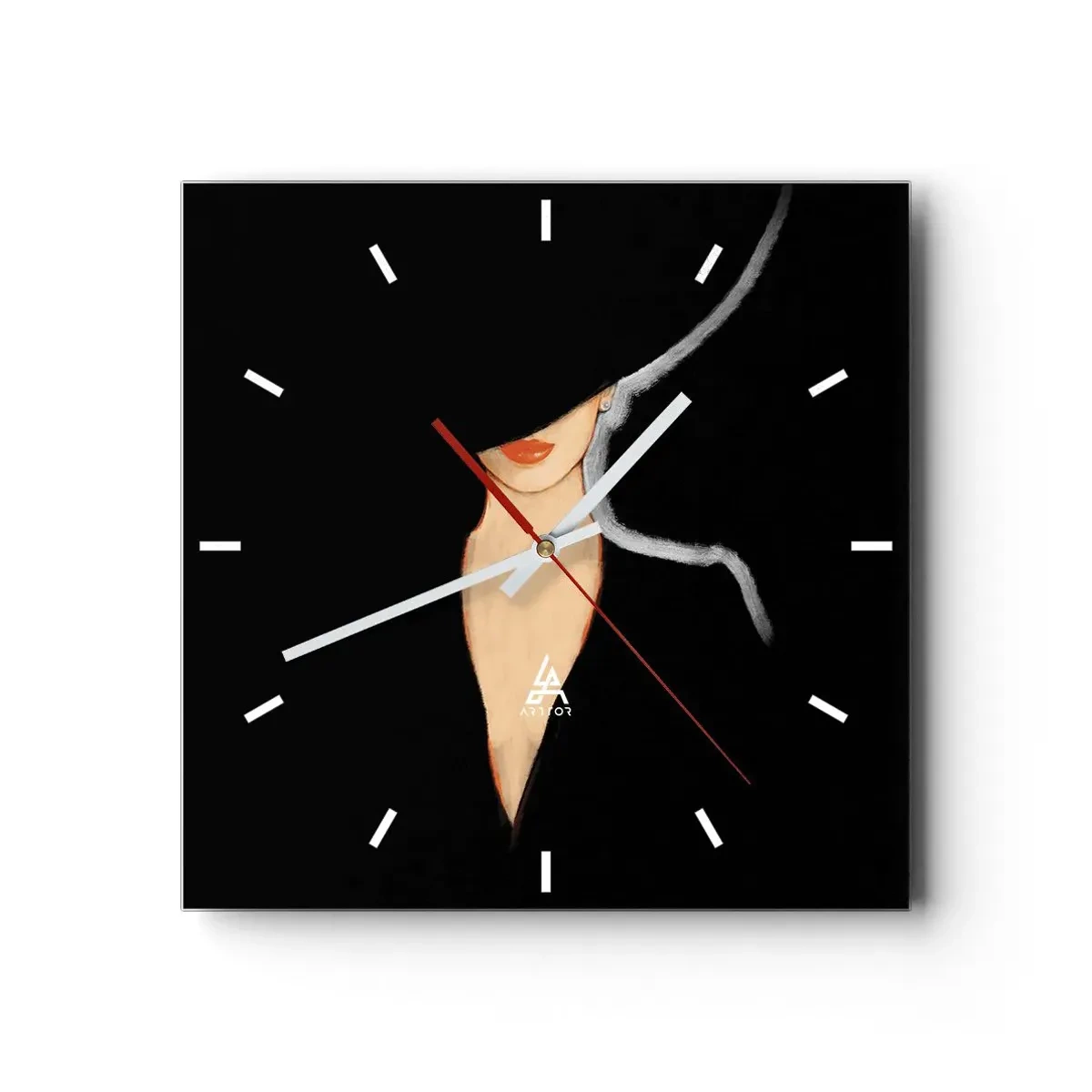 Nástěnné hodiny - Elegance a styl - 30x30 cm