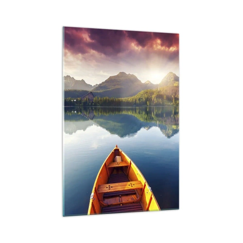 Obraz na skle - Nic proti přírodě - 70x100 cm