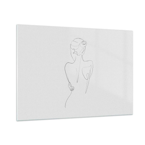 Obraz na skle - Hudba těla - 100x70 cm