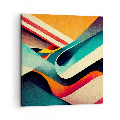 Obraz na plátně - Intenzivní kompozice - 60x60 cm