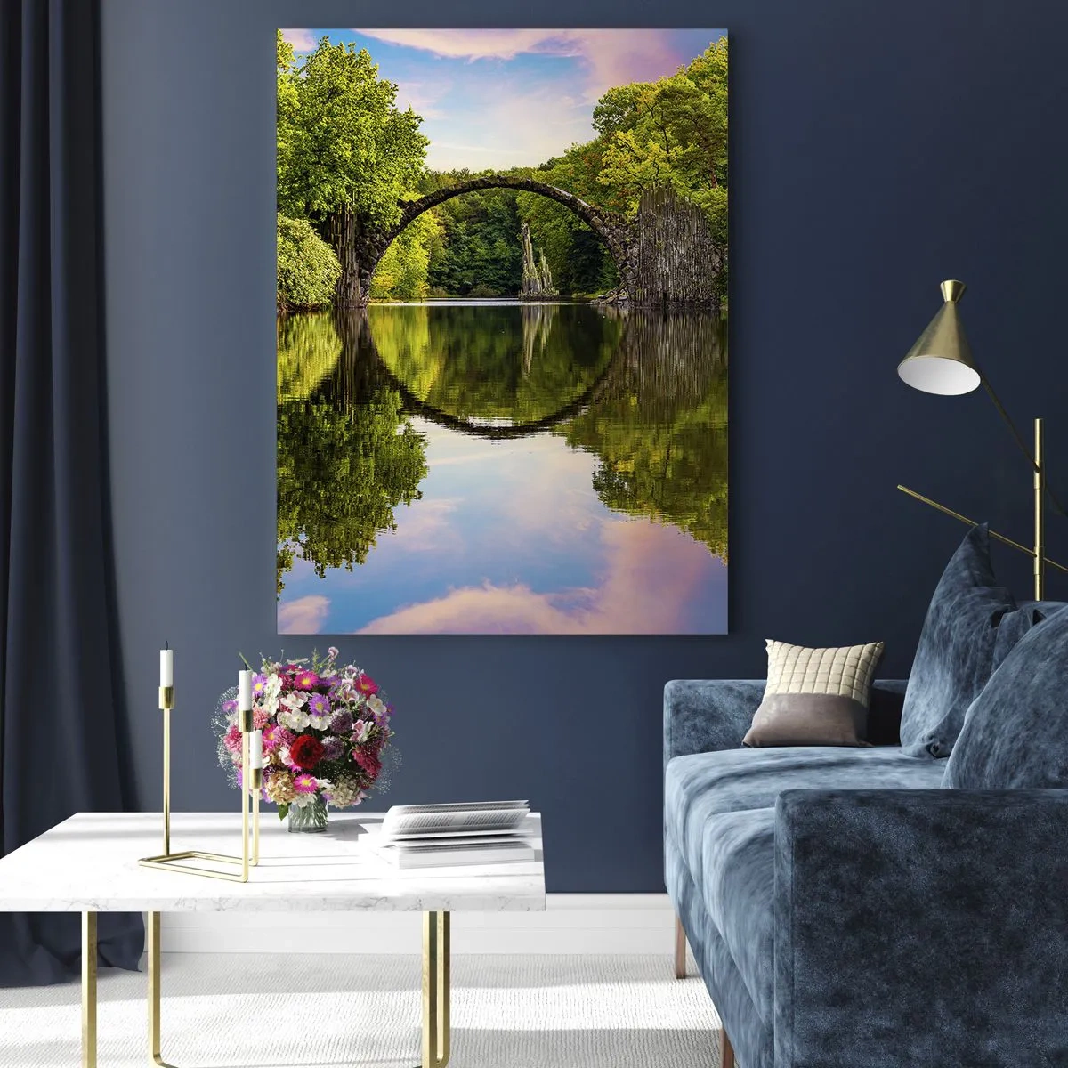 Obraz na skle - Na rozhraní dvou světů - 50x70 cm